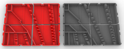 3 Drawer Packout 15 piece SAE and Metric Wrench Trays .STL files