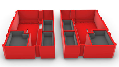 3 drawer packout Barrel grip Jigsaw insert .STL files